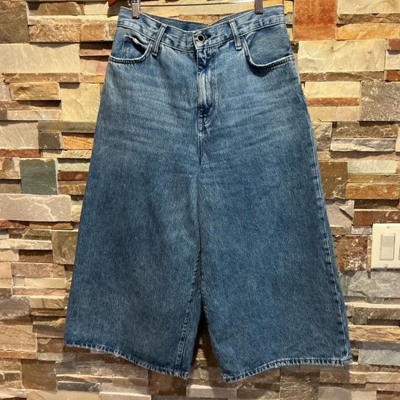 Zara Denim Culottes - Picture 1 of 7